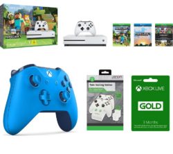 MICROSOFT MICROSOFT Xbox One S with Minecraft Gaming Bundle